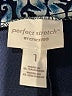 Chico's Houndstooth Blue Casual Skirt Size Med (1) - photo 3