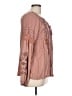 Sundance 100% Viscose Pink Long Sleeve Blouse Size L - photo 4