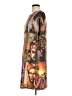 Notations Print Brown Casual Dress Size M - photo 5