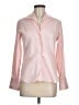 Alain Figaret Color Block Pink Long Sleeve Blouse Size 8 - photo 1