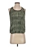 A.L.C. 100% Silk Green Sleeveless Silk Top Size XS - photo 1