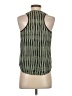 A.L.C. 100% Silk Green Sleeveless Silk Top Size XS - photo 2