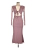 Mable Purple Burgundy Cocktail Dress Size L - photo 1