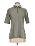 Lands' End Gray Short Sleeve Turtleneck Size S - photo 1
