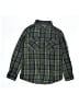Hawk Plaid Green Long Sleeve Button-Down Shirt Size 8 - photo 1