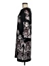 Studio One Paisley Black Casual Dress Size M - photo 5