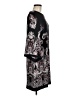 Studio One Paisley Black Casual Dress Size M - photo 4