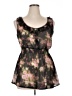 ROMY Black Sleeveless Blouse Size XL - photo 1