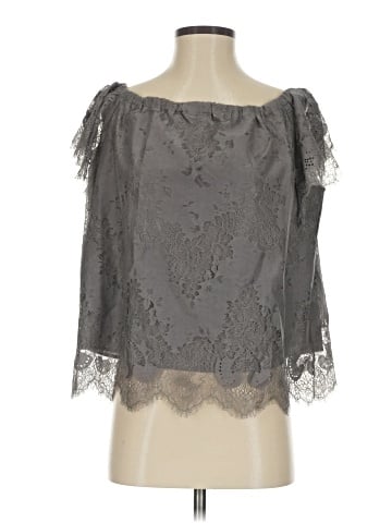Gold Hawk 3/4 Sleeve Blouse (view 1)