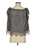 Gold Hawk Gray 3/4 Sleeve Blouse Size XS - photo 1