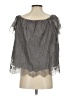 Gold Hawk Gray 3/4 Sleeve Blouse Size XS - photo 2