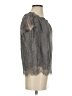 Gold Hawk Gray 3/4 Sleeve Blouse Size XS - photo 4