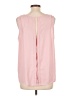 Ro & De 100% Polyester Pink Sleeveless Blouse Size L - photo 2
