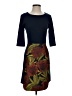 Hutch Print Blue Cocktail Dress Size 4 - photo 1