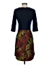 Hutch Print Blue Cocktail Dress Size 4 - photo 2
