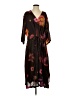 Assorted Brands Tie-dye Black Burgundy Casual Dress Size S - photo 1