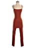 Shein Solid Brown Jumpsuit Size 2 - photo 1
