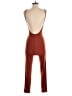 Shein Solid Brown Jumpsuit Size 2 - photo 2