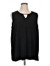 Catherines Black Sleeveless Blouse Size 1X - photo 1