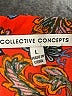 Collective Concepts 100% Polyester Orange Sleeveless Blouse Size L - photo 7