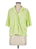 Gap Green 3/4 Sleeve Button-Down Shirt Size M - photo 1