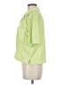 Gap Green 3/4 Sleeve Button-Down Shirt Size M - photo 5