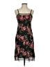 BCBG 100% Polyester Floral Black Cocktail Dress Size S - photo 1