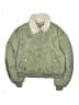 Zara 100% Polyester Solid Green Jacket Size 13 - photo 1