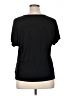 Tahari Black Short Sleeve Top Size XL - photo 2