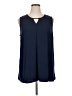 Catherines Blue Sleeveless Blouse Size 0X - photo 1
