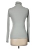 J.Crew 100% Cotton Silver Turtleneck Sweater Size M - photo 2