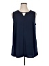 Catherines Blue Sleeveless Blouse Size 0X - photo 1