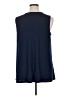 Catherines Blue Sleeveless Blouse Size 0X - photo 2