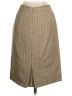 Harold's Houndstooth Tan Formal Skirt Size 2 - photo 2