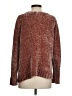Orvis 100% Polyester Metallic Burgundy Pullover Sweater Size S - photo 2