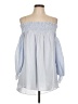 Do & Be Blue Sleeveless Blouse Size L - photo 1