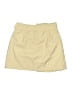 J.ING Solid Tan Casual Skirt Size L - photo 2