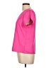 Shein 100% Polyester Pink Short Sleeve Blouse Size L - photo 5