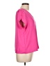 Shein 100% Polyester Pink Short Sleeve Blouse Size L - photo 4