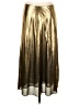J.Crew Metallic Gold Formal Skirt Size M - photo 1