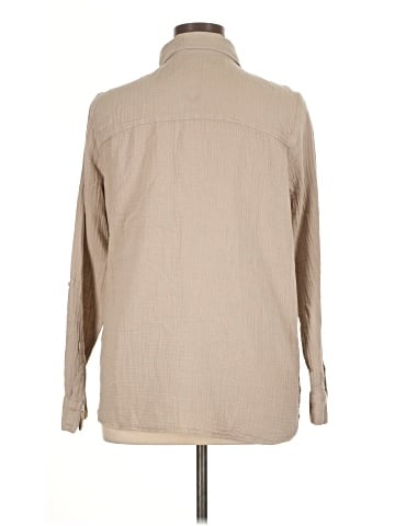 CALVIN KLEIN JEANS Long Sleeve Button-Down Shirt (view 2)