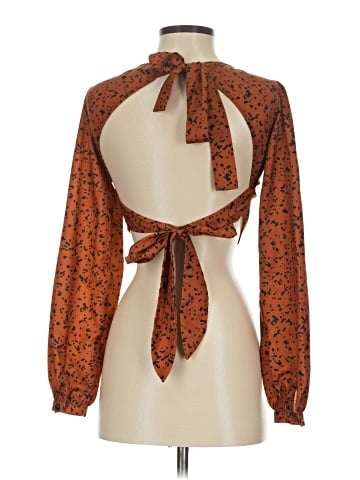Nasty Gal Inc. Long Sleeve Blouse (view 2)