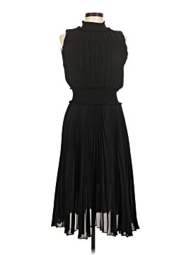 sachin and babi light blue dress Vintage Nanette Lepore $398 Sz 12 Little Black Side Gathered Cocktail Mini  Dress main image 0