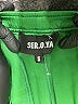Ser.O.Ya Green Casual Pants Size S - photo 4