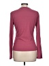 Shein Burgundy Long Sleeve Henley Size 12 - photo 2