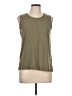Max Studio Green Sleeveless T-Shirt Size L - photo 1