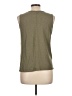 Max Studio Green Sleeveless T-Shirt Size L - photo 2