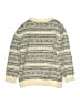 Zara Print Ivory Pullover Sweater Size 8 - 9 - photo 2