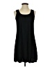 Three Dots Solid Black Casual Dress Size S - photo 1