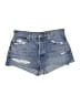 RE/DONE 100% Cotton Blue Denim Shorts Size 26 waist - photo 1